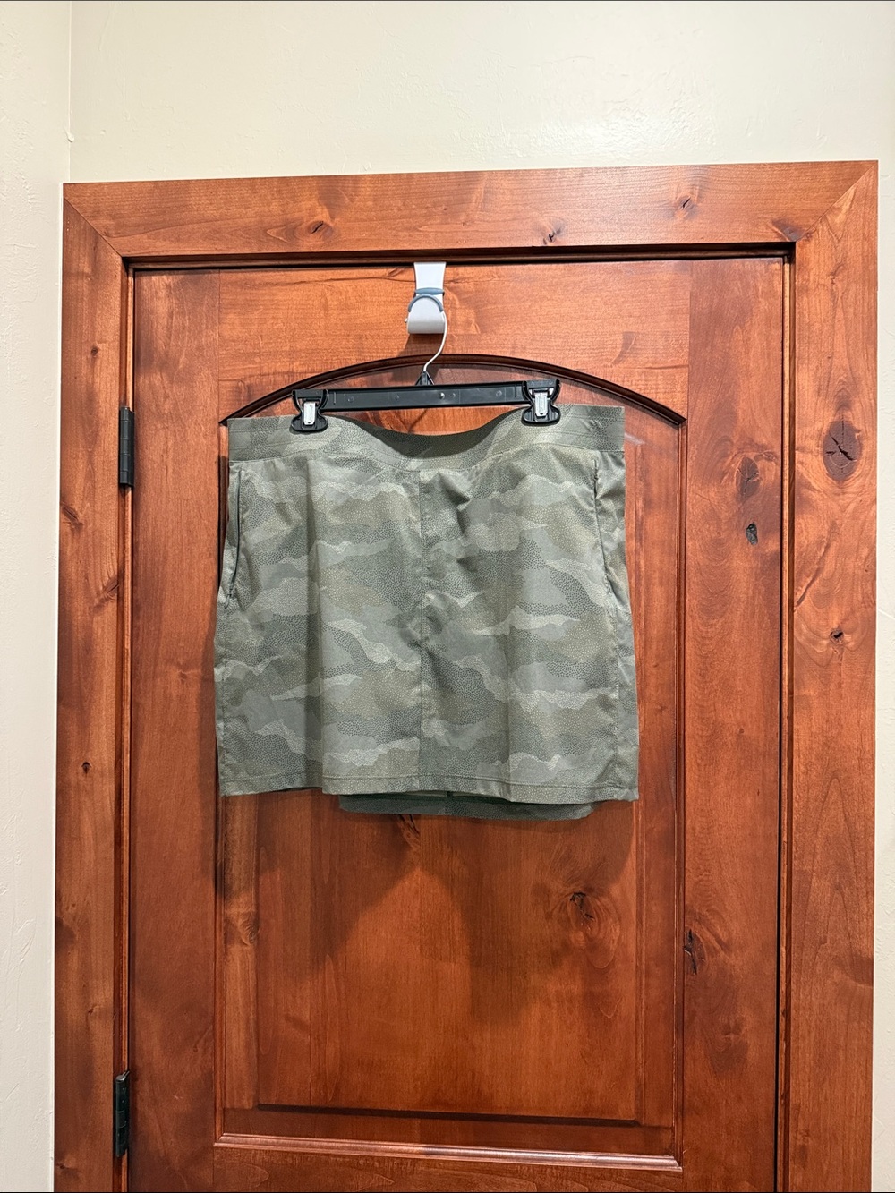 Olive Green Camo Skort